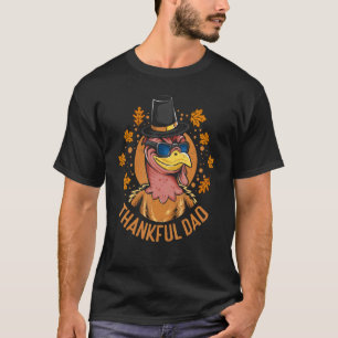 T-shirt Hommes Merci papa Merci Donnant Papa Thanksgiving