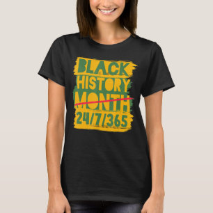 T-shirt Hommes Mois de l'histoire des noirs 247365 Appa de