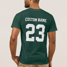 Hommes Nom personnalisé Classe marine de chemise s