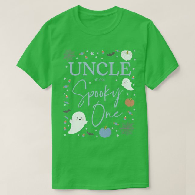 T-shirt Hommes oncle du Éffrayant un premier anniversaire  (Design devant)