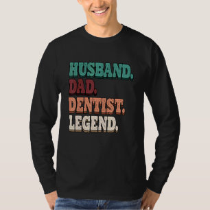 T-shirt Hommes Orthopédie Mari Papa Dentiste Légende Denta