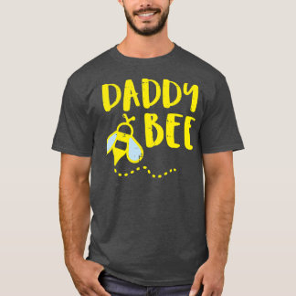 T-shirt Hommes Papa Bee Famille Correspondance Abeige Papa