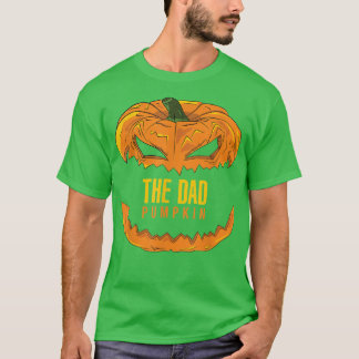 T-shirt Hommes Papa Citrouille jumelé Groupe famille Hallo