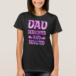 T-shirt Hommes Papa Dédié Et Consacré Bonne Fête des pères