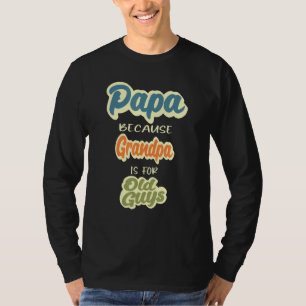 T-shirt Hommes Papa Idée Pour Fier Père Père Pères Pappy R