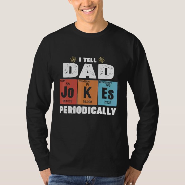 T-shirt Hommes Papa Je Dis À Papa De Plaisanter Périodique (Devant)