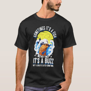 T-shirt Hommes parfois c'est un poisson d'autres fois c'es