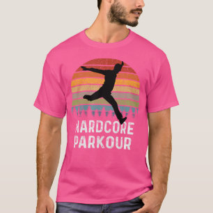 T-shirt Hommes Parkour Rétro Hardcore