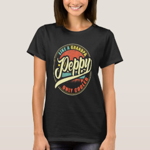 T-shirt Hommes Peppy Comme Un Grand-Père Seulement Glacièr