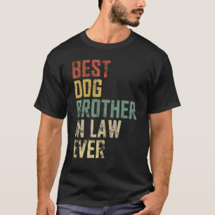 T-shirt Hommes Père Day Meilleur Frère Chien En Droit Jama