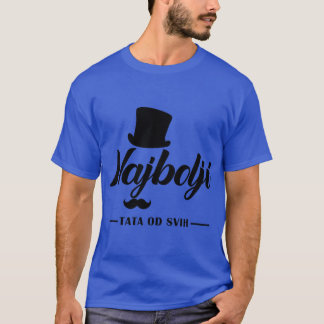 T-shirt Hommes Père Otac Najbolji tata cadeau