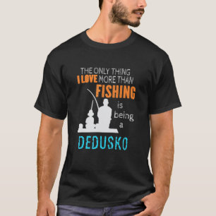 T-shirt Hommes Plus Que Amour Pêche Dedusko Slovaque Gran