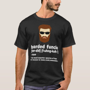T-shirt Hommes Porté Funcle Chemise Funny Uncle Définition