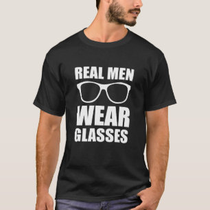 T-shirt Hommes Portent des lunettes Messieurs