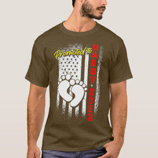 T-shirt Hommes Promus À Daddy 2022 Fête des pères Cool D'a