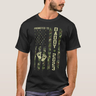 T-shirt Hommes Promus À Daddy Est 2023 Fête des pères Camo