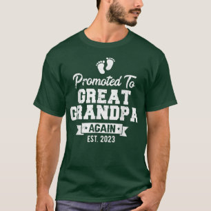 T-shirt Hommes promus à grand-père à nouveau 2023 Grand Gr
