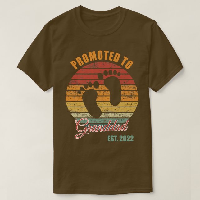 T-shirt Hommes Promus À Grand-Père Est (Design devant)