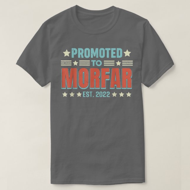 T-shirt Hommes Promus À Morfar Grand-pa Grossesse Révélati (Design devant)