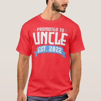 T-shirt Hommes promus à oncle 2022 Grossesse Révéler Nouve