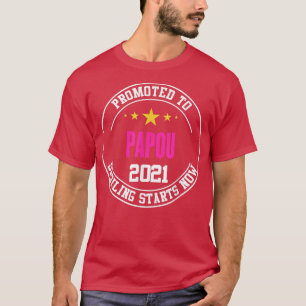 T-shirt Hommes promus à Papou, nouveau grand-père annonce