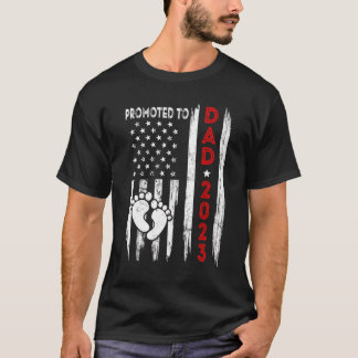 T-shirt Hommes Promus Au Drapeau Américain X0008 Papa 2023