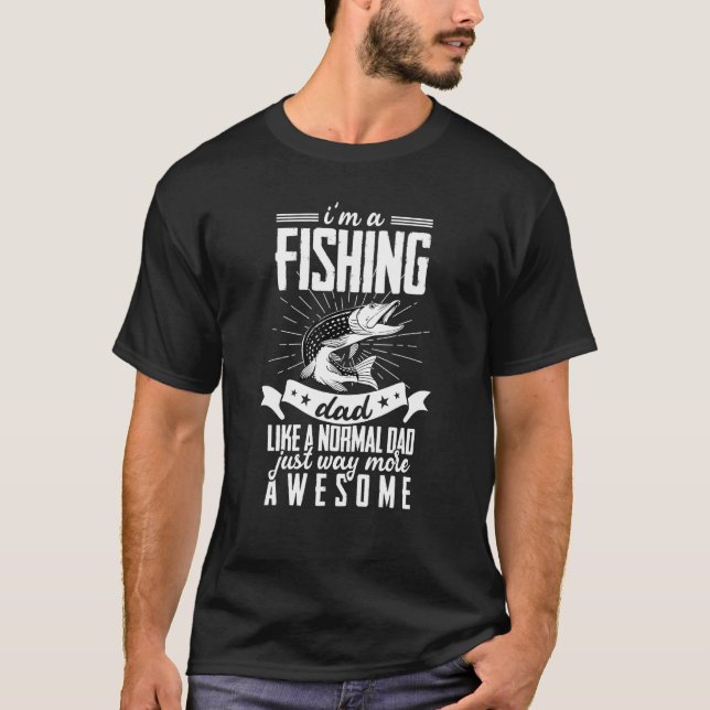 T-shirt Hommes Retraite Pêche Hommes Retraités Papa Reel C (Devant)