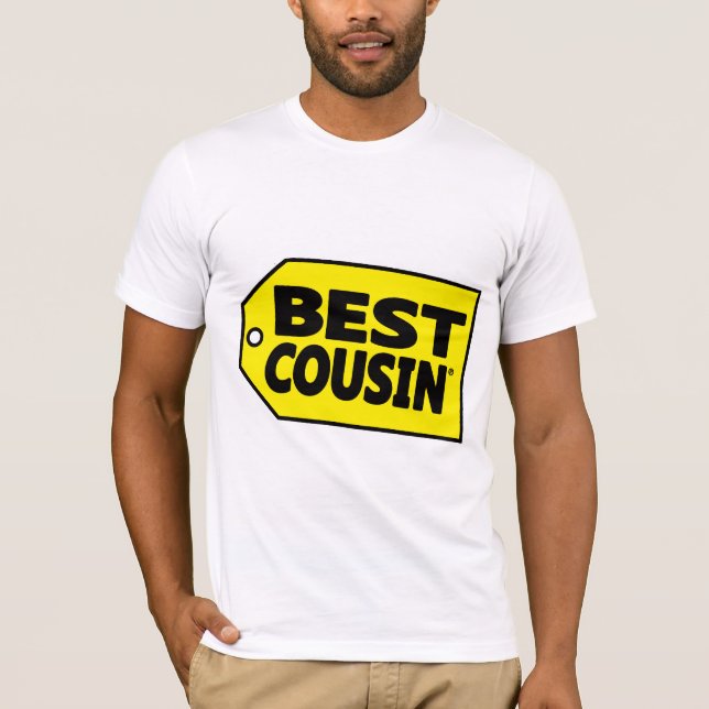T-shirt HOMMES ' S - le meilleur COUSIN (Devant)