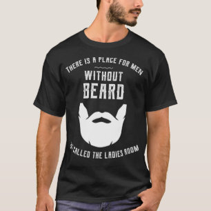 T-shirt Hommes sans barbe 8 ans carré cons