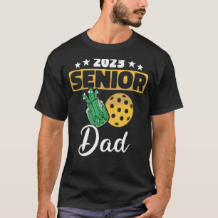 T-shirt Hommes Senior Pickleball Papa Paddles Pickleball J