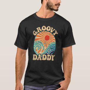 T-shirt Hommes Super papa les années 70 Nostalgie esthétiq