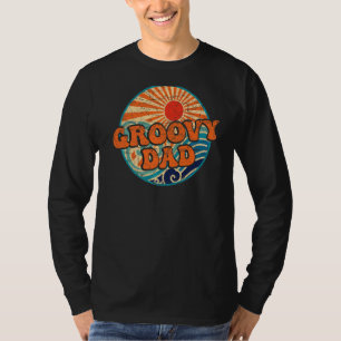 T-shirt Hommes Super Papa les années 70 Nostalgie esthétiq