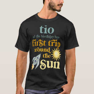 T-shirt Hommes Tio Espace Extérieur 1er Anniversaire Premi
