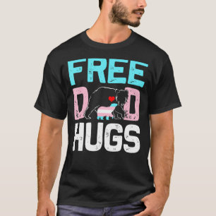 T-shirt Hommes Trans Ours Sans Papa Ennuies Fier Ally Dadd