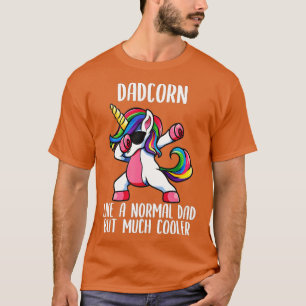 T-shirt Hommes Unicorn Papa Fille Anniversaire Fête Vêteme