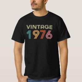 T-shirt Hommes/Unisex "Vintage 1976"