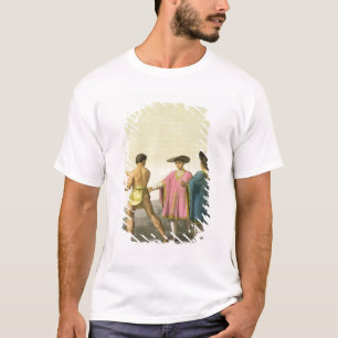 T-shirt Hommes utilisant les ponchos cérémonieux à