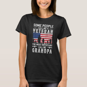 T-shirt Hommes Vintage Certains M'Appelent Un Grand-Père V