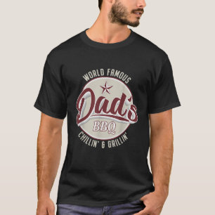 T-shirt Hommes Vintage papa barbecue Fraiser et griller Fa