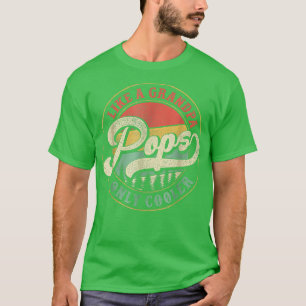 T-shirt Hommes Vintage Père Rétro Papa, Des Pops Comme Un 