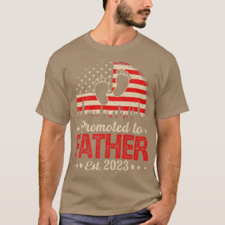 T-shirt Hommes Vintages Promus Au Père Est 2023 Ameri