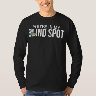 T-shirt Hommes Vous Êtes Dans Mon Angle Mort