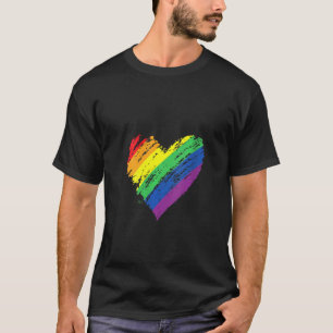 T-shirt Homosexualité féminine Gay Lesbian Pride Lbgt Drap