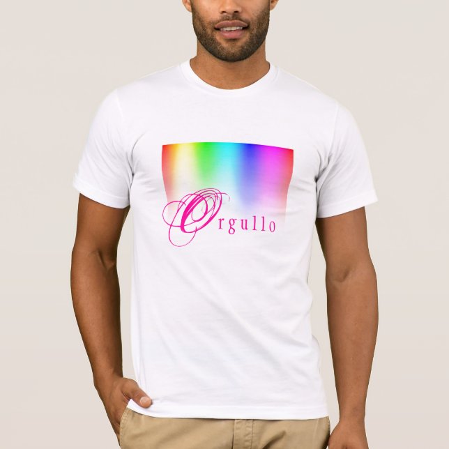 T-shirt Homosexuel d'Orgullo (Devant)