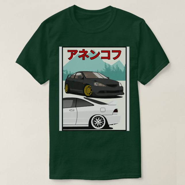 T-shirt Honda Integra TypeR 1 (Design devant)
