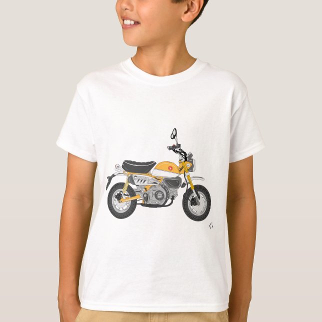 T-shirt Honda monkeybike (Devant)