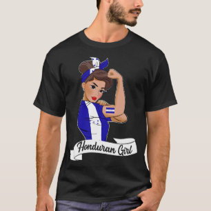 T-shirt Honduras Drapeau Catracha ADN Hondureñas Tegucigal