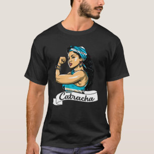 T-shirt Honduras Drapeau Femmes Camiseta Catracha Mujeres