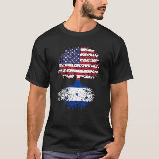 T-shirt Honduras Roots Honduras Patrimoine national Arbre 