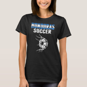 T-shirt Honduras Soccer Ball In Net Football Su